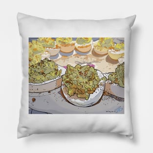 Deviled Eggs Pillow