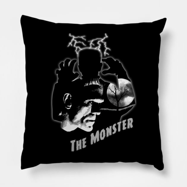 The Monster Pillow by MarinasingerDesigns