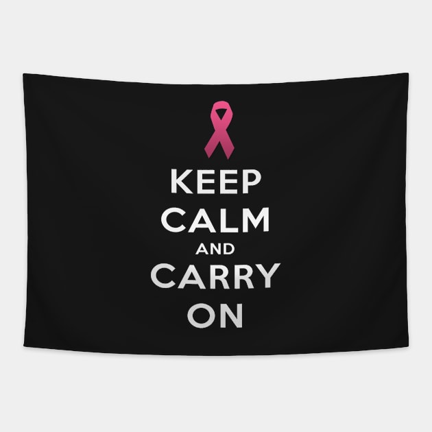 Breast Cancer Awareness Tapestry by mangobanana