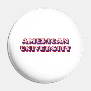 American U sparkles Pin