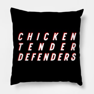 Chicken Tender Defenders 27 Pillow