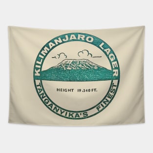 Kilimanjaro --- Brewery -- Vintage Aesthetic Tapestry