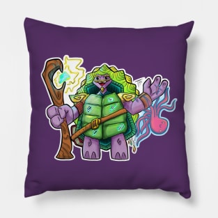 Tortle Magic Wizard Pillow