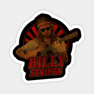 Retro Vintage Billy Strings Magnet