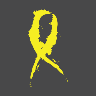 Yellow Awareness Ribbon T-Shirt