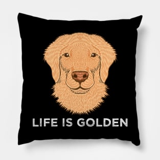 Life is Golden Pillow