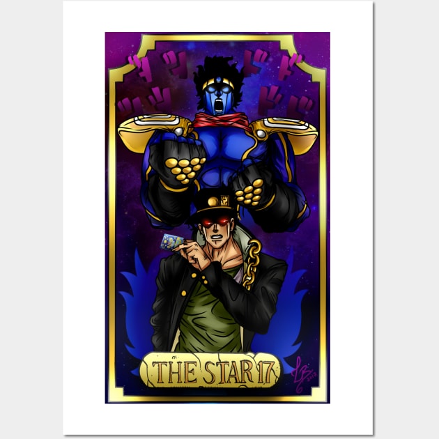 Star platinum And Jotaro Kujo - Paint By Number - Paint by Numbers for Sale