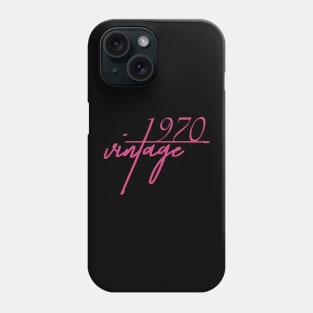 1970 Vintage. 50th Birthday Cool Gift Idea Phone Case