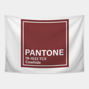 pantone 19-1533 TCX Cowhide Tapestry