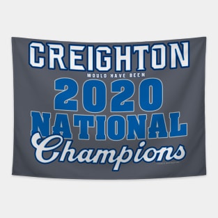 Creighton 2020 NCAA Champs Tapestry