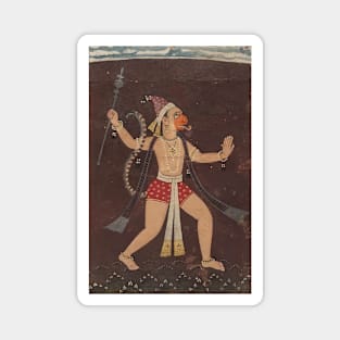 Hanuman paint Magnet