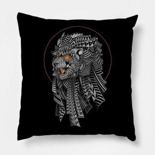 Barbarian Lion Pillow