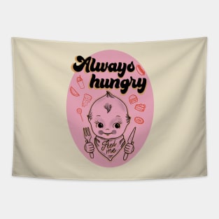Hungry cutie Tapestry