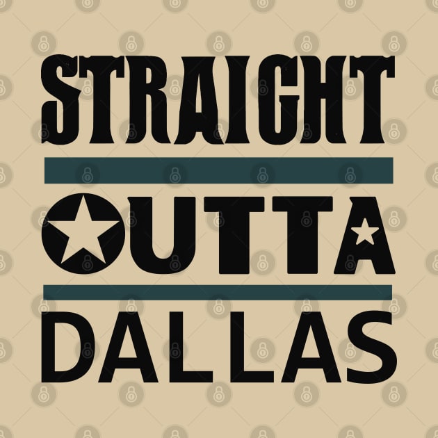 Straight outta Dallas_black by ArteriaMix