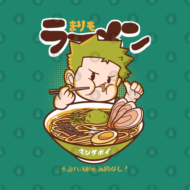 Marimo ramen by mankeeboi