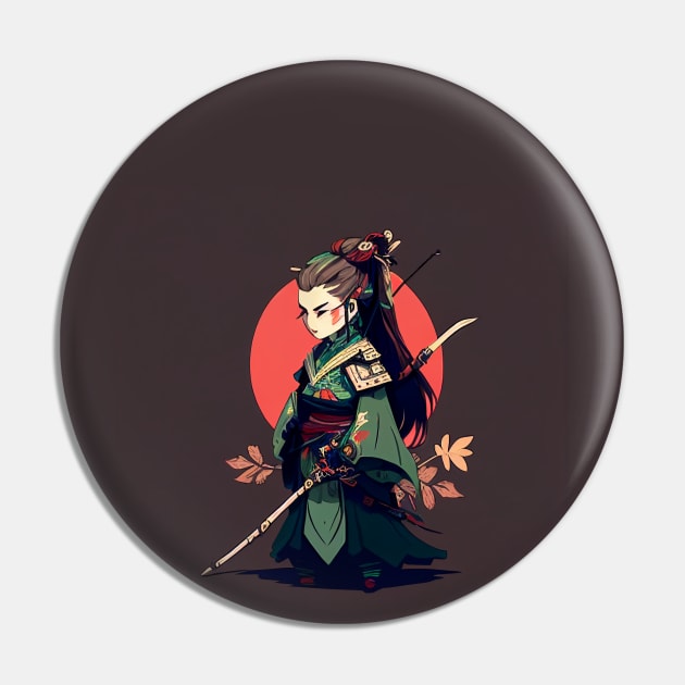 Anime Elf Saumrai Pin by Schizarty