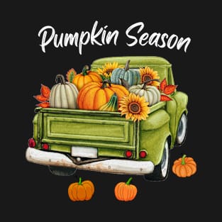 Pumpkin Season Autumn Fall Halloween Thanksgiving T-Shirt