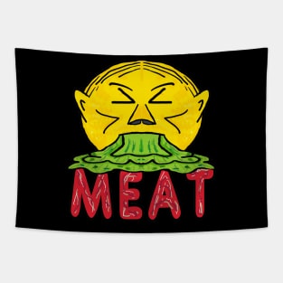 Anti Meat Vomit Tapestry