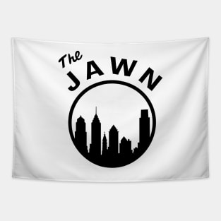 The Jawn - White/Black Tapestry