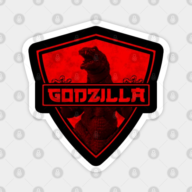 Retro Godzilla epic Magnet by Vario Techno Official Lampung