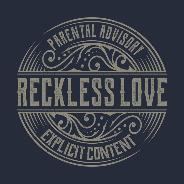 Reckless Love Vintage Ornament by irbey