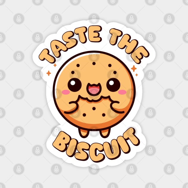 Cute Kawaii Biscuit Magnet by hippohost