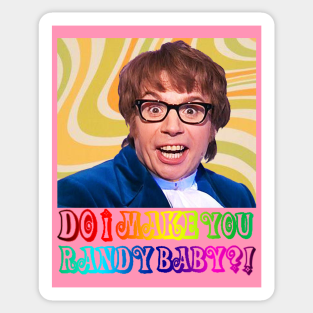 Austin Powers Stickers Teepublic
