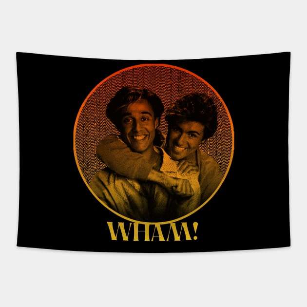 WHAM! Vintage - Color ver. Tapestry by FRESH STUFF STUDIO