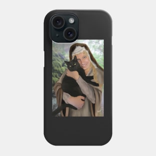 Saint Gertrude of Nivelles Phone Case