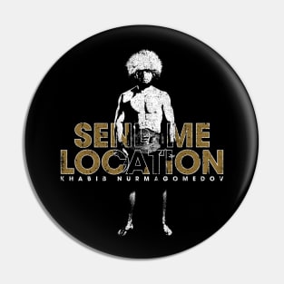Send Me Location -  Khabib (Champion Variant) Pin