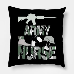 army nurse Pillow
