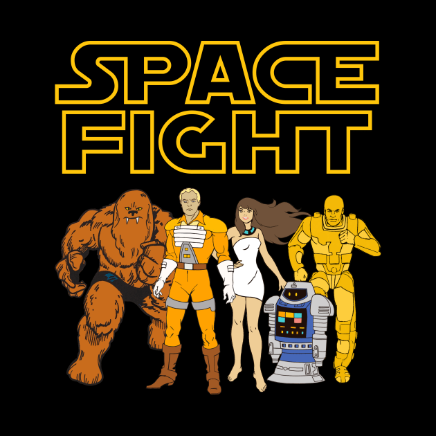 Space Fight by Super Secret Villain