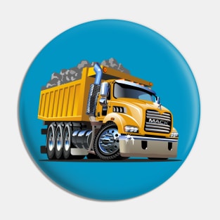 Cartoon truck Pin