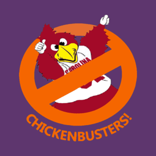 Chickenbusters - Purple T-Shirt