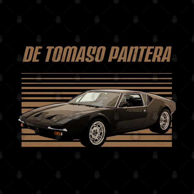 De Tomaso Pantera 1970 Awesome Automobile by NinaMcconnell