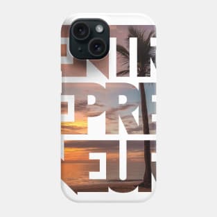 Eternal Entrepreneur : Sunset Palm Phone Case