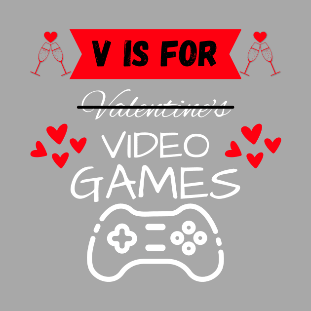 V Is For Video Games by MKSTUD1O