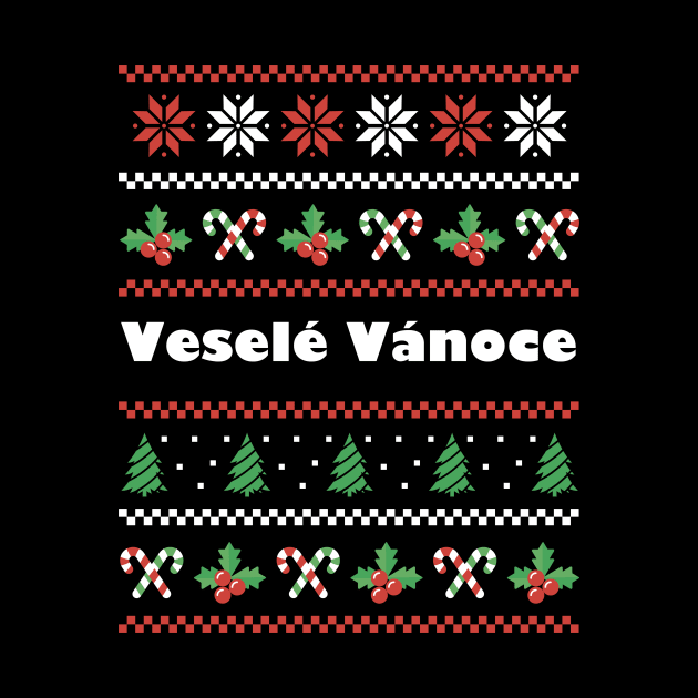 Czech Christmas Vesele Vanoce by SunburstGeo