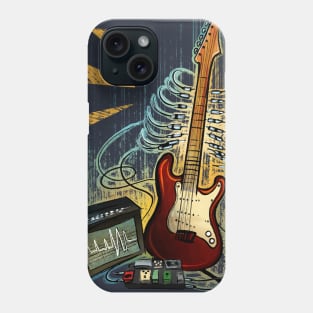 Guitar Is Alive! Phone Case