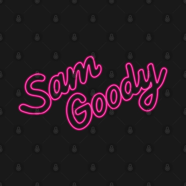 Sam Goody Music Store Neon by carcinojen