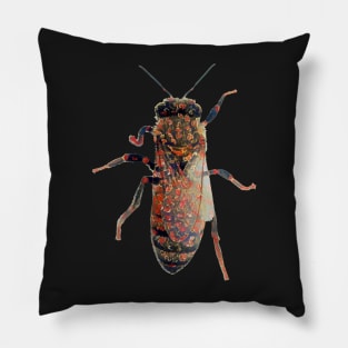 Worker Honey Bee 04 Pillow