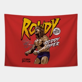 Roddy Piper Comic Tapestry