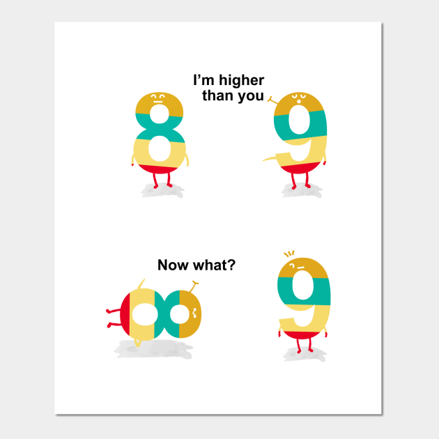 8 9 Math Teacher Funny - Math - Posters and Art Prints | TeePublic 8 9 Math Teacher Funny - Math - Posters and Art Prints | TeePublic