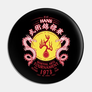 Hans Martial Arts Tournament Variant Pin