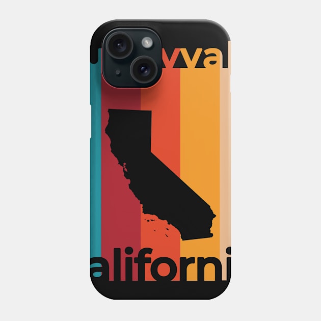 Sunnyvale California Retro Phone Case by easytees