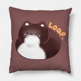 Happy Cat Loaf Bread Pillow