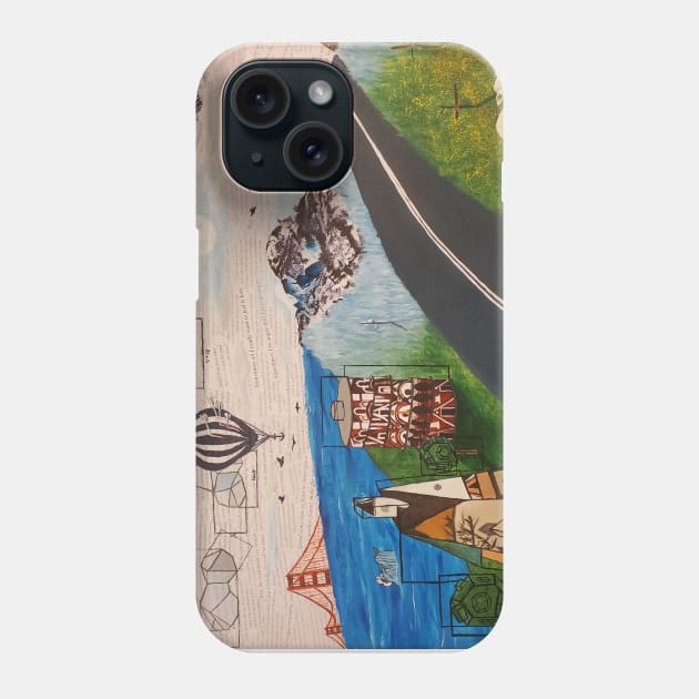 Watercolor Weekend Phone Case by cgouge.art