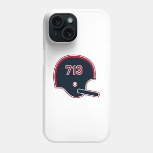 Houston Texans 713 Helmet Phone Case