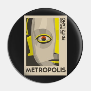 Poster of Metropolis by Fritz Lang Pin