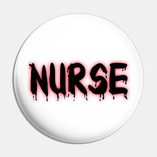 Creepy Nurse Pin